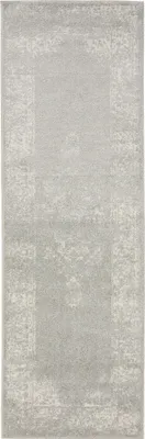 Produktbild von benuta Vintage Teppich Wohnzimmer Sia Taupe 80x240 cm Wohnzimmerteppich Schlafzimmer weich orientalisch