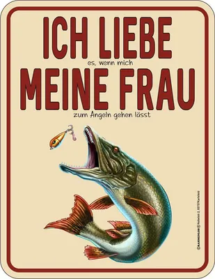 Image de Pêche - Aimants - J'aime ma femme