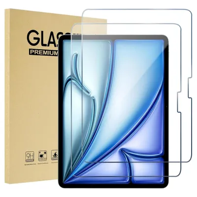 Produktbild von iPad Air 11" Schutzglas 2024/2025 – 2er Pack – Display Schutzfolie aus Glas