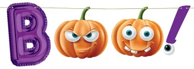 Immagine prodotto di Ghirlanda di zucche di Halloween Boo