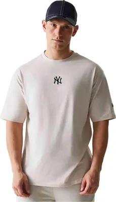 Produktbild von New Era Herren T-Shirt MLB League Essential Oversized New York Yankees beige XL
