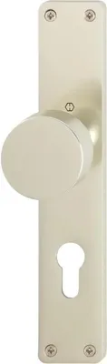 Produktbild von HOPPE Knopflangschild Aluminium Neusilber 58/202 - 6864417