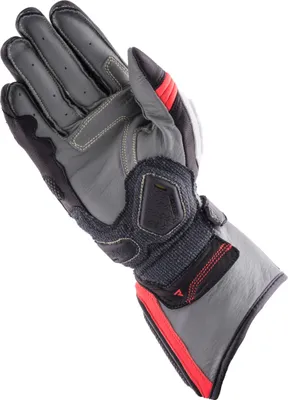 Produktbild von Rebelhorn Rebel Damen Motorradhandschuhe Farbe: Schwarz/Rot/Weiß, Grösse: L
