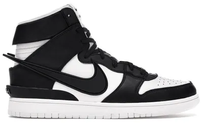 Produktbild von Nike Dunk High AMBUSH Black White - EU 48.5
