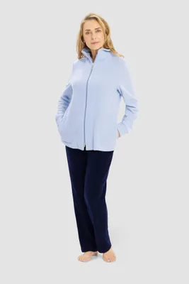 Produktbild von Rösch Fleece-Hausanzug 1884231 Hellblau - größe 42