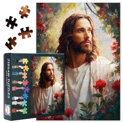 Zdjęcie produktu dla Puzzle składające się z 1000 elementów, przedstawiające motyw Jezusa Chrystusa