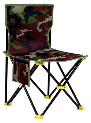 Produktbild von Klappstuhl für den Außenbereich – Leichter und kompakter Stuhl mit Rückenlehne für Camping, Reisen und Outdoor-Aktivitäten