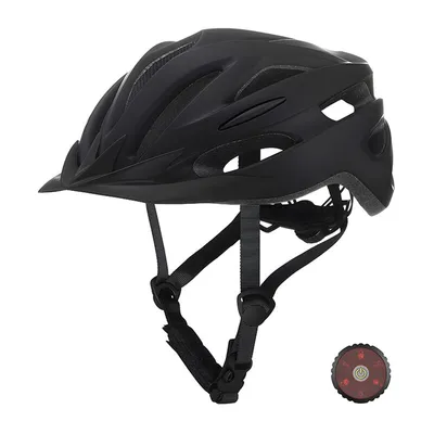 Produktbild von Fahrradhelm MTB Helm Mountainbike Herren/Damen Schutzhelm Radhelm MTB BMX Schutzhelm Rennrad Helm Schutzhelm L(58-62CM) Schwarz