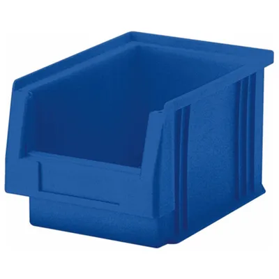 Produktbild von LA-KA-PE Sichtlagerkasten PLK 3 B150xT205xH125 mm blau