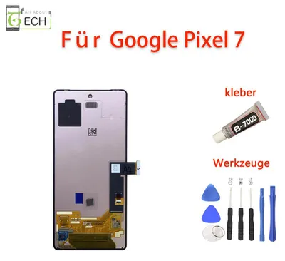 Produktbild von Für Google Pixel 7 LCD Display (OLED) mit Rahmen Touchscreen Bildschirm