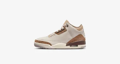Zdjęcie produktu dla Air Jordan 3 "Orewood Brown", Light Orewood Brown/Light British Tan/Palomino/Metallic Gold, CT8532-102, Größe: 40
