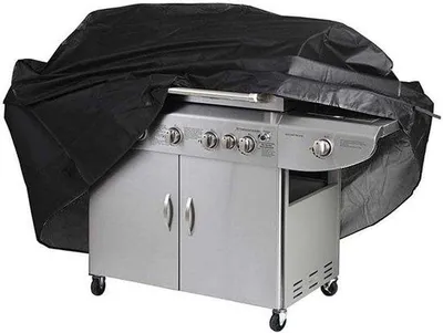 Obrázek produktu pro Kryt na gril, odolný proti UV záření, voděodolný a odolný proti vlhkosti, s přepravní taškou, černý (170 x 61 x 117 cm)