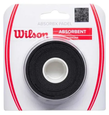 Produktbild von Wilson Absorbx Padel Overgrip 3 Einheiten Schwarz  Schwarz One Size