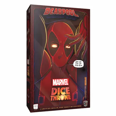 Produktbild von Asmodee Marvel Dice Throne - Deadpool Deluxe, Brettspiel, 17 Jahr(e), 30 min