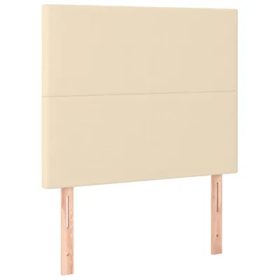 Produktbild von Kopfteil Creme 90x5x118/128 cm Stoff