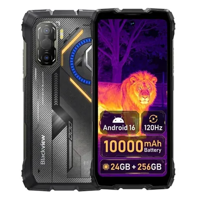 Produktbild von Blackview ROCK 3 Smartphone,6.78" 120Hz,10000mAh Battery, 108MP Main Camera, 24(8+16)+256GB , IP68/IP69K Waterproof, Android 16,Thermal Imaging.