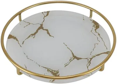 Produktbild von Badezimmer-Organizer – Weiß – Platzsparend für Kosmetik und Schmuck