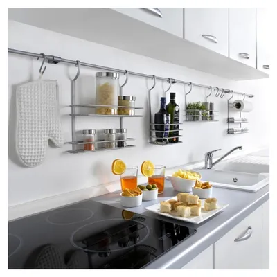 Produktbild von Relingsystem mit verstärktem Durchmesser der Rohre und Drähte, 80 cm