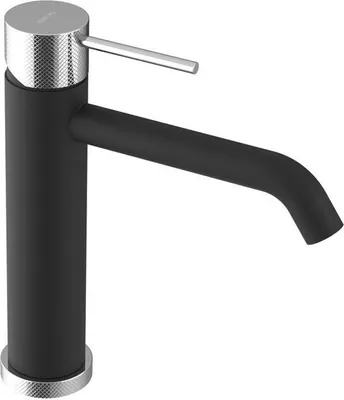 Immagine prodotto di Miscelatore per lavabo ULTRASAN, nero opaco/cromo