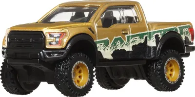Produktbild von Mattel Hot Wheels Premium Car Culture Geländefahrzeug  17 Ford F150 Raptor Sammel-Spielzeugauto im Maßstab 1:64