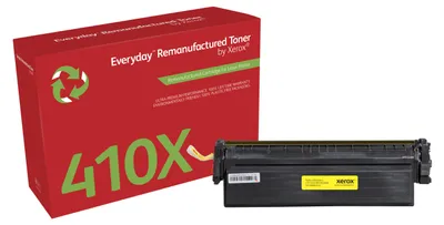 Produktbild von Everyday™ Gelb wiederaufbereiteter Toner von , kompatibel mit HP 410X (CF412X), Hohe Kapazität, 5000 Seiten, 5000 Seiten, Gelb, 1 Stück(e)