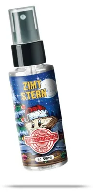 Produktbild von FLAVOUR BOMB - ZIMTSTERN 50ML Spray Premium Lufterfrischer Weihnachtsstimmung Autoduft Innenraumduft