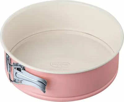 Zdjęcie produktu dla Dr. Oetker 4044935046517, Forma do ciasta, Okrągły, Płaska powierzchnia, 230 °C, Różowy, Biały