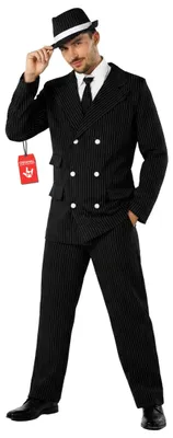 Produktbild von Fun Shack Kostüm Gangster 20er Jahre Herren, Mafia Anzug, Perfekt für Karneval und Halloween, M