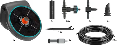 Produktbild von GARDENA Solar-Bewässerung AquaBloom Set 13300-20