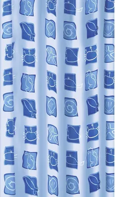 Produktbild von Meusch 2257700305 Duschvorhang Blue Sea 180 x 200 cm blau PEVA