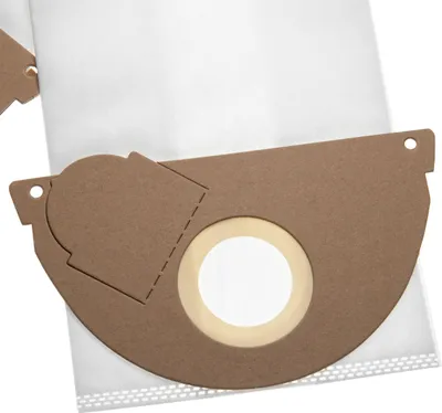 Produktbild von vhbw 10x Staubbeutel kompatibel mit Kärcher K 4000 TE, S 5125, S 4125 Staubsauger - 23cm x 21cm Weiß