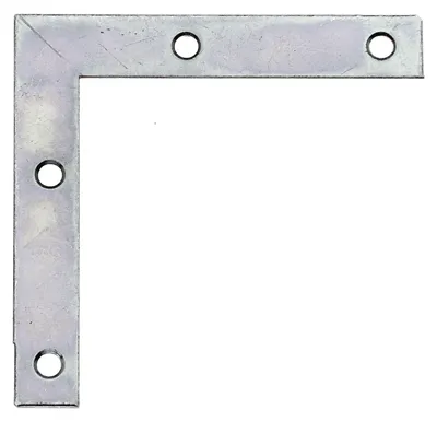 Immagine prodotto di Alberts 848996 Supporto per mobili, zincato sendzimir, 75 x 75 x 12 mm, set da 40