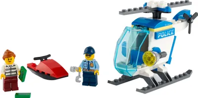 Produktbild von LEGO® 60275 LEGO® City 60275 Polizeihubschrauber Bausatz