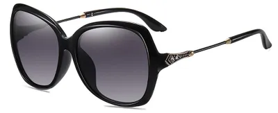 Zdjęcie produktu dla Techsuit Sunglasses 8881 okulary przeciwsłoneczne z UV - czarno-szare