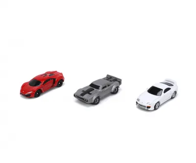 Image de Fast & Furious Pack de 3 Nano Cars Vague 4