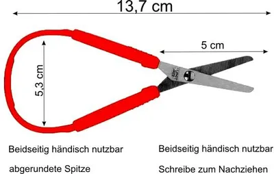 Produktbild von Schlaufen-Schere 15 cm - selbstöffnende Schere