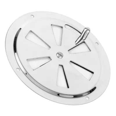 Obrázok produktu pre Kryt ventilátora lode, okrúhly ventilátor motýľa, kryt ventilátora lode, námorný ventilátor z nehrdzavejúcej ocele, kryt výstupu vzduchu lode, 5in ventilátor lode
