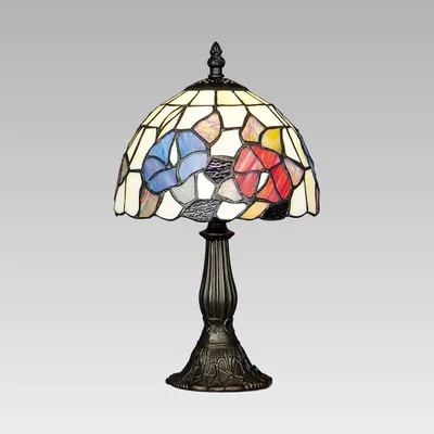 Immagine prodotto di Lampada da tavolo TIFFANY 1xE14/40W marrone antico con interruttore
