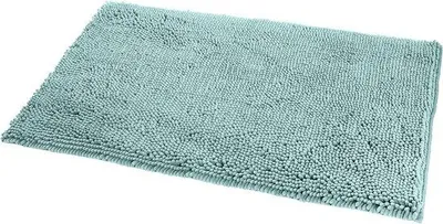 Produktbild von Famanu Badmatte Mikrofasern weich und saugfähig - Seeschaumgrün