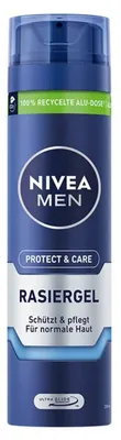 Image de Nivea Men Gel à raser Potect Care à l'aloe vera et à la provitamine B 200ml