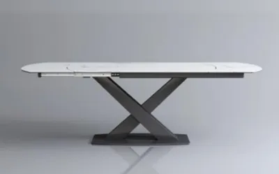 Produktbild von Moderner Holztisch Esstisch Tisch Holz Tische 120/180cm Ess Zimmer Ausziehbar