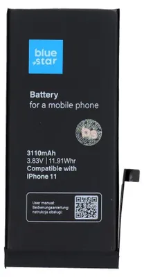 Obrázek produktu pro BATERIE vhodná pro Iphone 11 3110 mAh Blue Star HQ