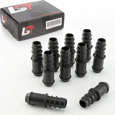 Produktbild von 10x Verbinder Anfangsstück Widerhaken PE-Rohr Bewässerung Stecksystem 16 mm