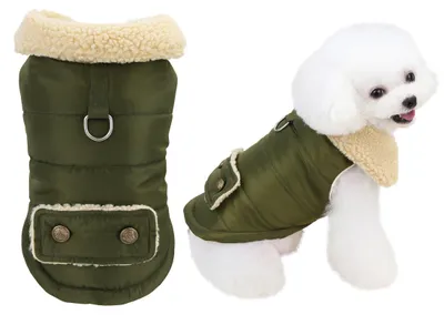 Produktbild von Warmer Hundemantel mit Fleece für kalte Tage