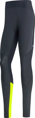 Immagine prodotto di Pantaloni Gore R5 GTX Infinium - Donna, vita elastica, nero e giallo neon - Taglia M (38)