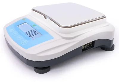 Produktbild von Laborwaage Analysenwaage Feinwaage - 2200 g - 0,01 g - RS232 - Hintergrundbeleuchtetes Display