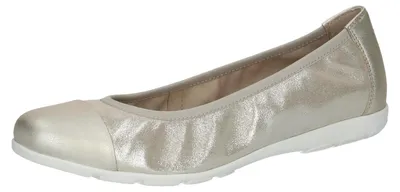 Productafbeelding van CAPRICE Ballerina, bruin leer, G-wijdte