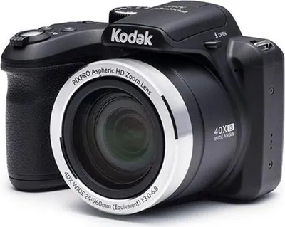 Zdjęcie produktu dla Kodak Astro Zoom AZ401, 16,15 MP, 4608 x 3456 px, CCD, 40x, HD-Ready, Czarny