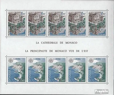 Produktbild von Briefmarken Monaco 1978 Mi Block12 (kompl.Ausg.) postfrisch Europa: Baudenkmäler