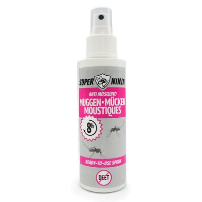Produktbild von Super Ninja Anti-Moskito-Spray - 0% DEET - 8 Stunden Wirkung